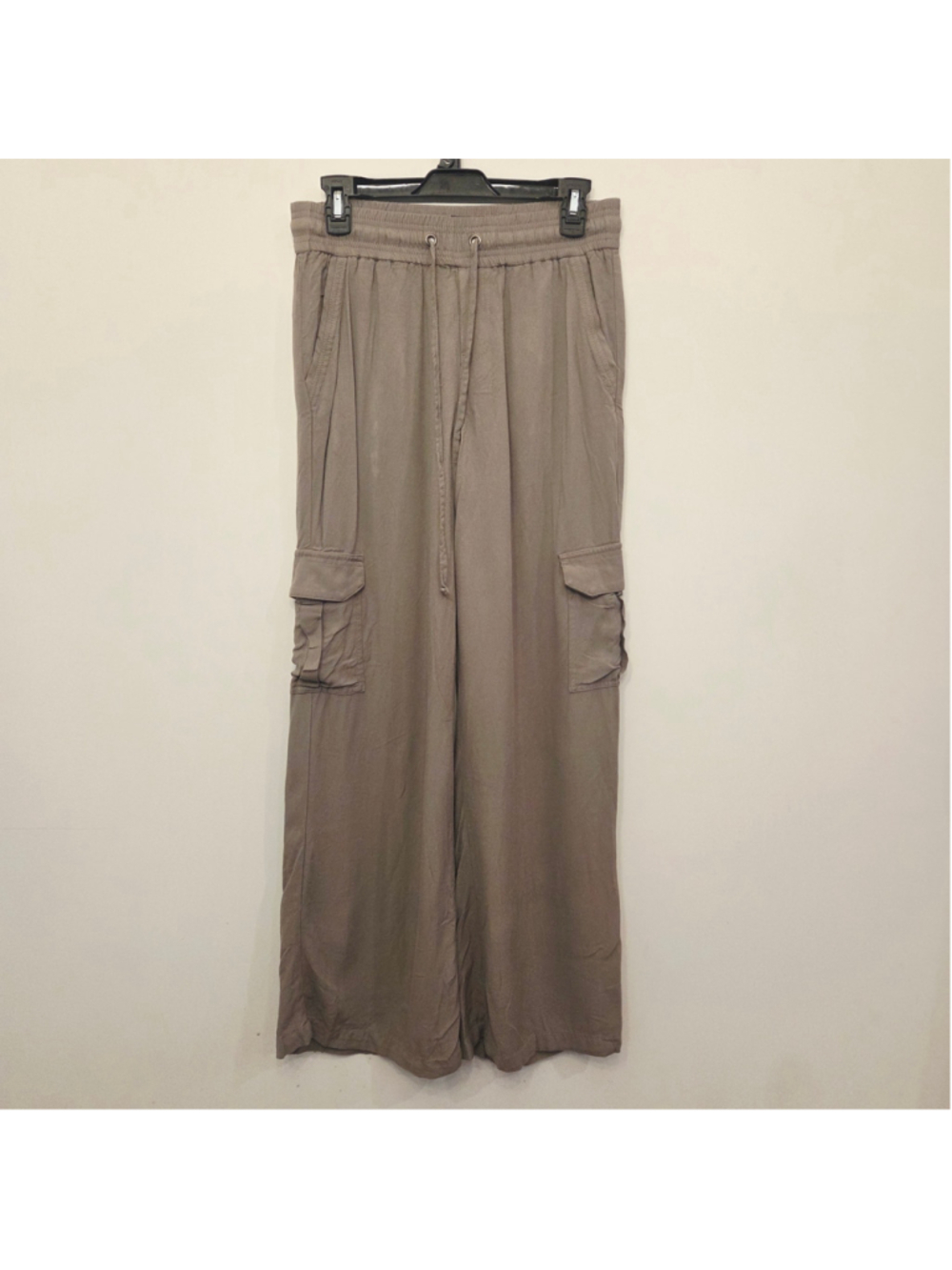 Rewash women's Wide Leg Cargo Pants olive green Size Medium